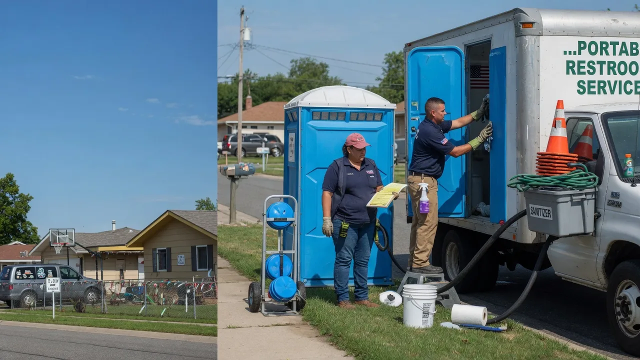 Portable Toilet Rental in Dudley, PA near me